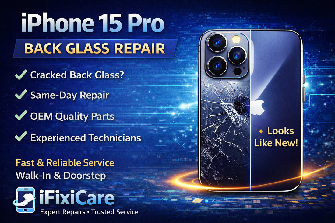 iPhone 15 Pro Back Glass Repair – Complete Guide (2026)