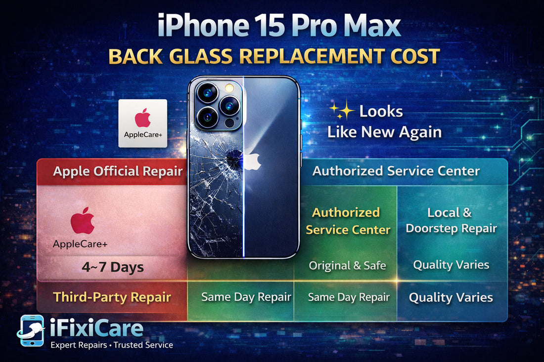 iPhone 15 Pro Max Back Glass Replacement Cost – Complete Guide (2026)