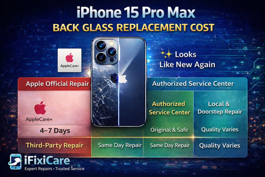 iPhone 15 Pro Max Back Glass Replacement Cost – Complete Guide (2026)