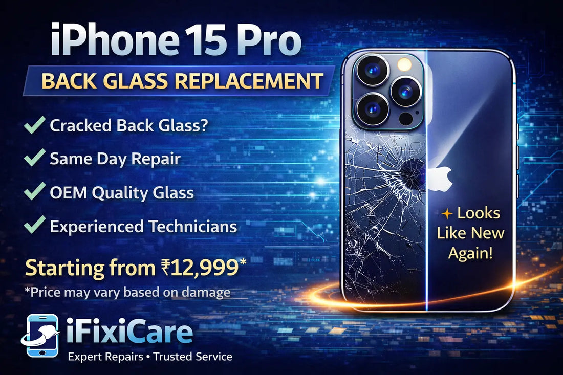 iPhone 15 Pro Back Glass Replacement – Complete Guide (2026)