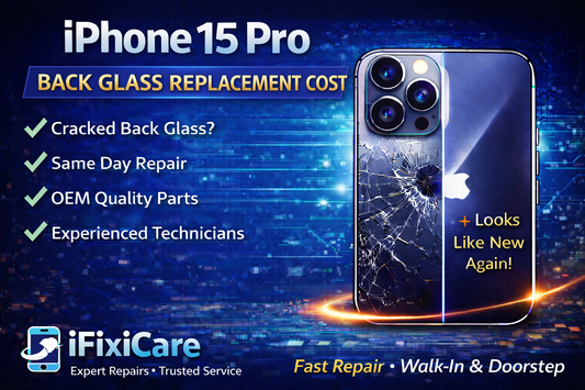 iPhone 15 Pro Back Glass Replacement Cost – Complete Guide (2026)